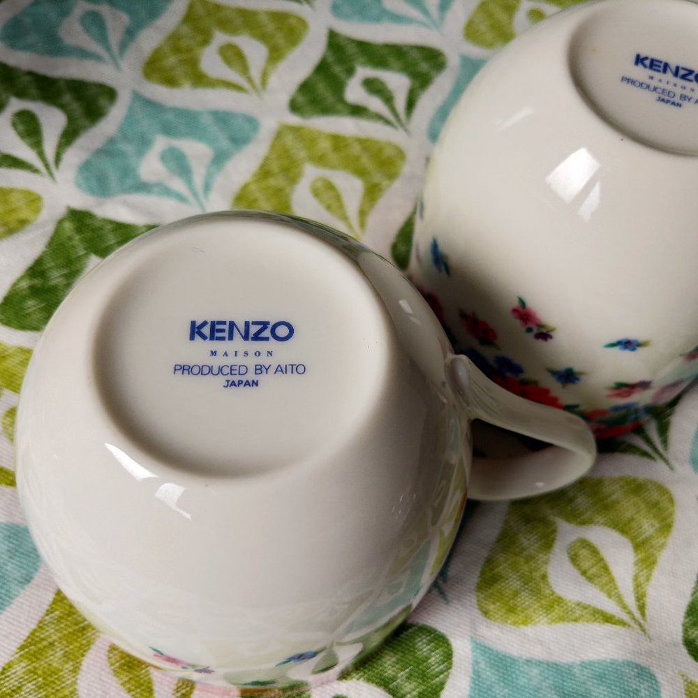 Kenzo Maison Tea Cups - Picture 5 of 8